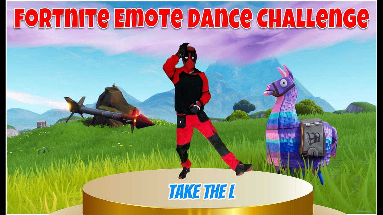 Fortnite Emote Dance Challenge #shorts #deadpool #fortnite