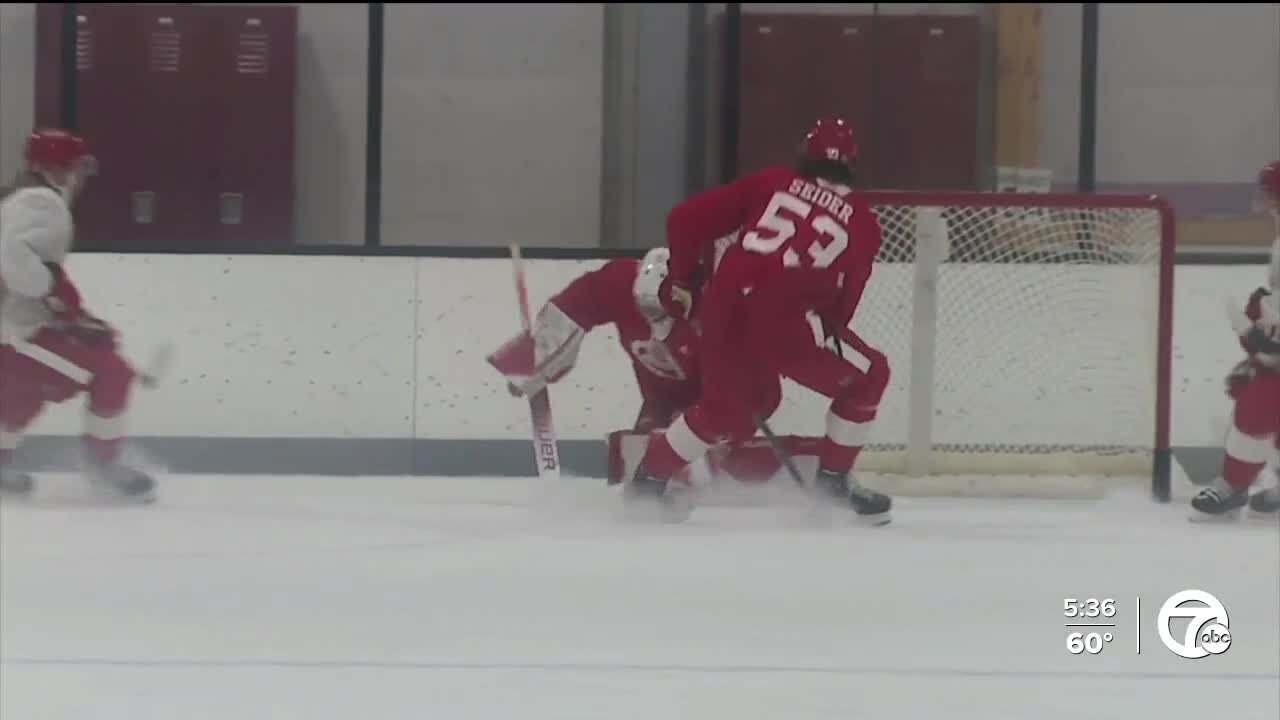 Red Wings open camp in Traverse City