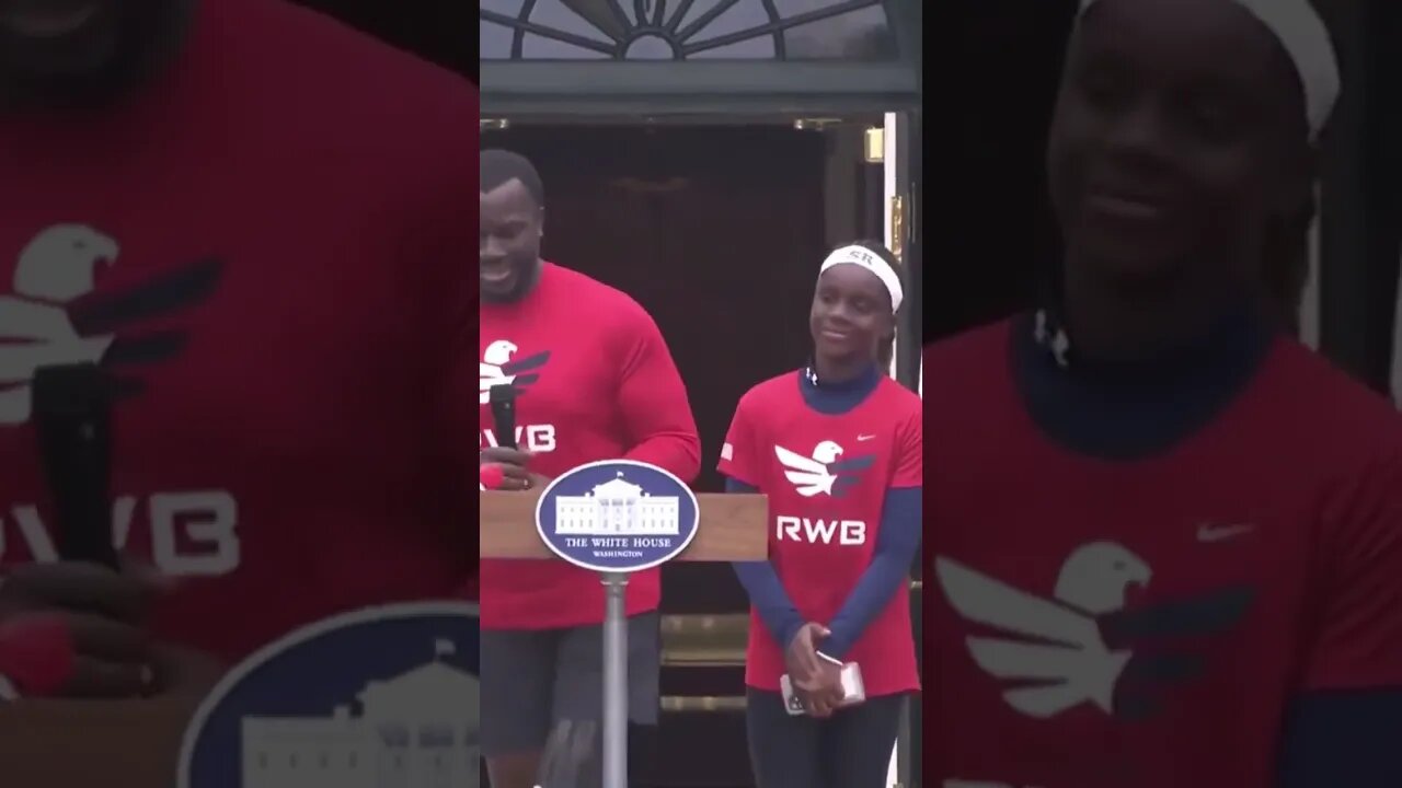 “Doctor” Jill Biden Struggles To Figure Out How To Work An Air Horn #shorts