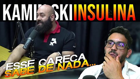 INSULINA: KAMINSKI É REFUTADO POR ESPECIALISTA