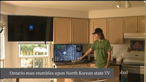 Unusual footage from North Koran television