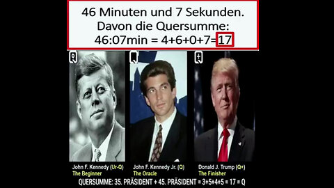 JFK 17 - The Beginner And The Origin Of “Q” - Sept 28..