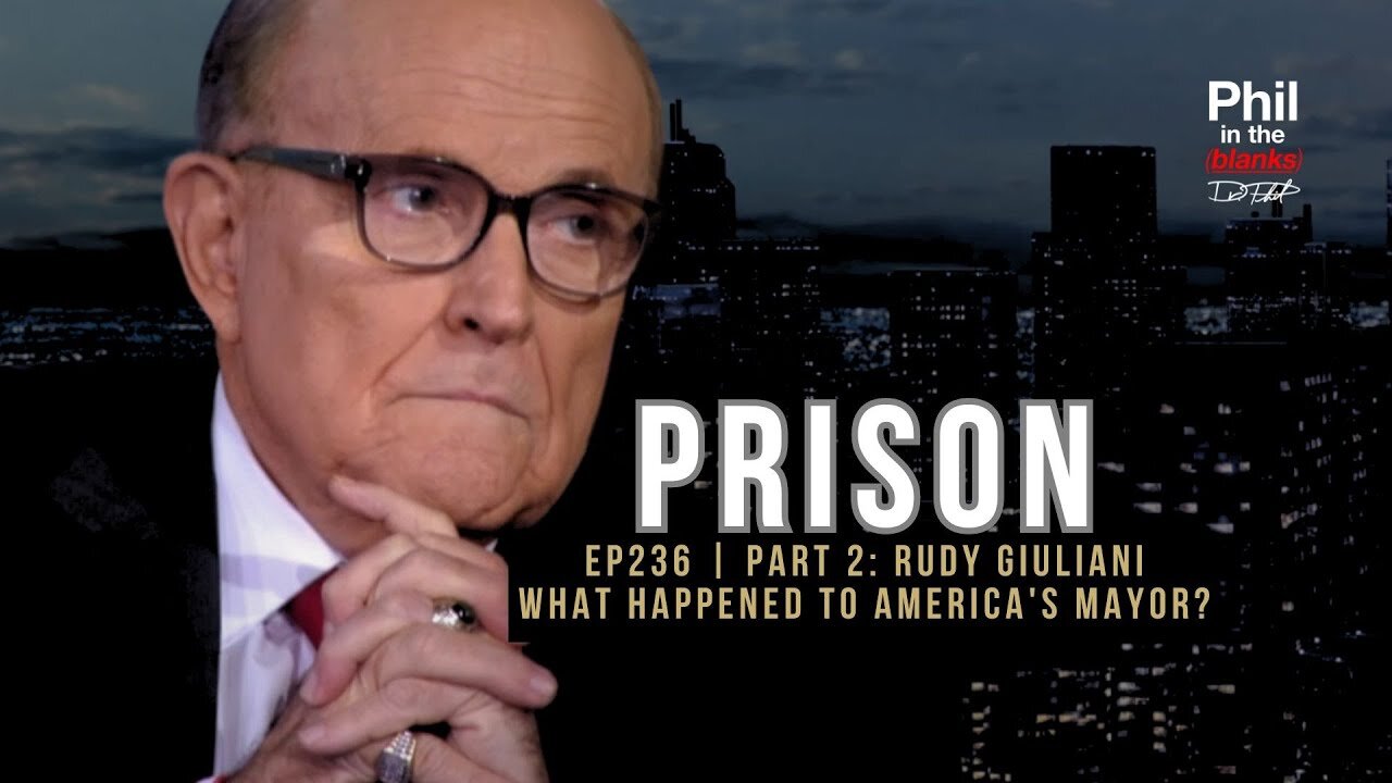 Rudy Giuliani on Prison | Dr Phil (CLIP)