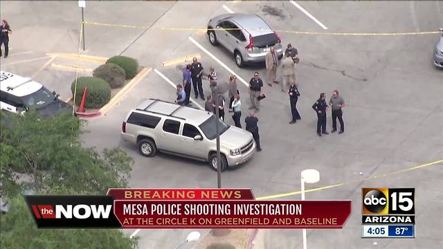 Mesa police involved in shooting near Greenfield and Baseline