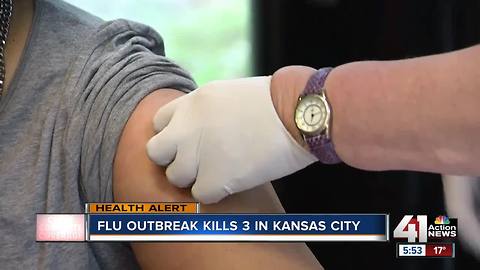 In KC, flu cases triple last year's numbers as local outbreak spreads