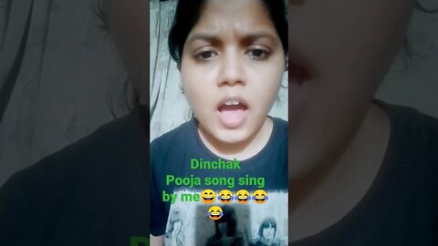 I sing dhinchak Pooja song #shorts #trending