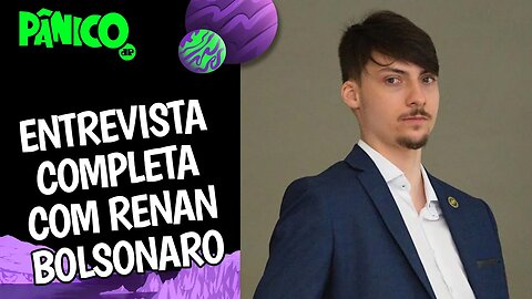 Assista à entrevista com Renan Bolsonaro na íntegra