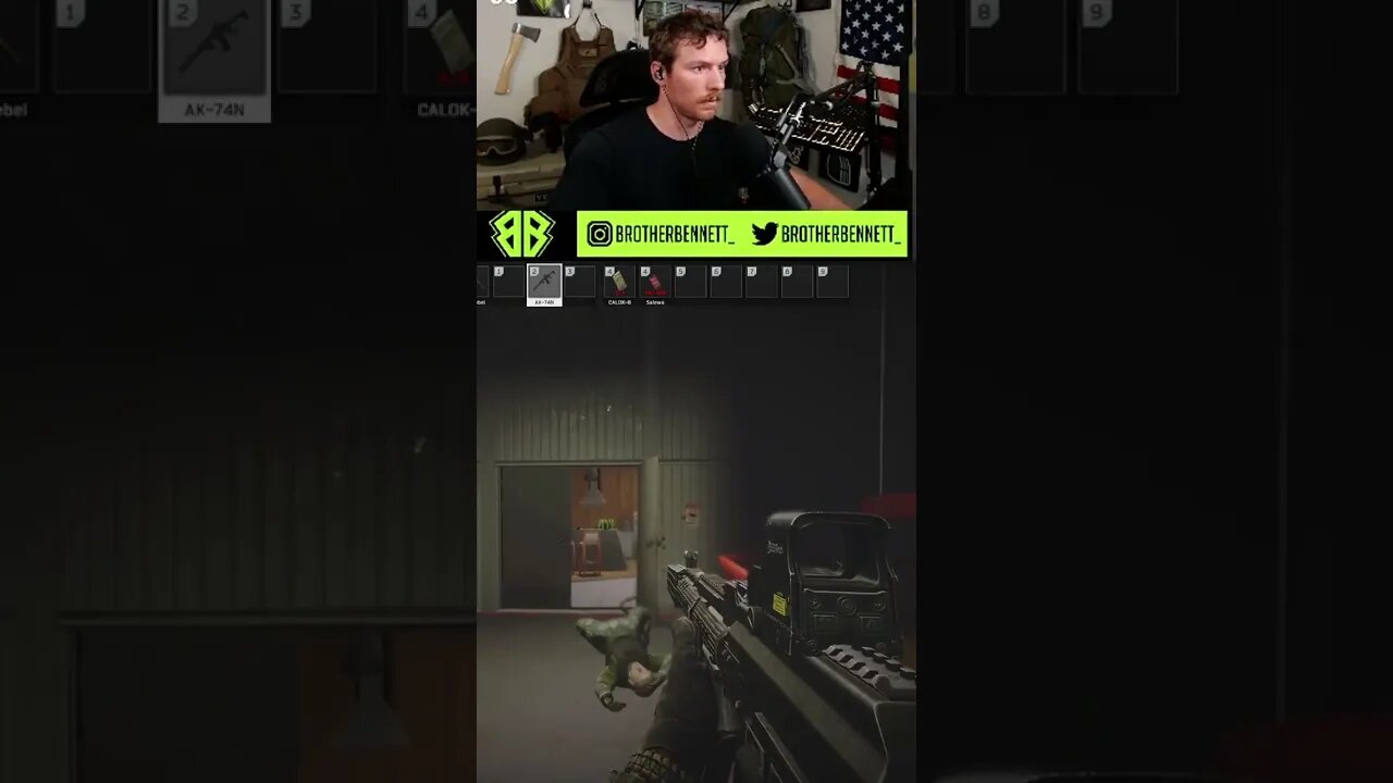 do something mane! | brotherbennett on #Twitch #Shorts #Tarkov #pcgamer