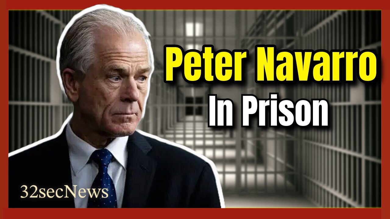 🔴 Trump Ex-Aide Peter Navarro Sentenced to Prison