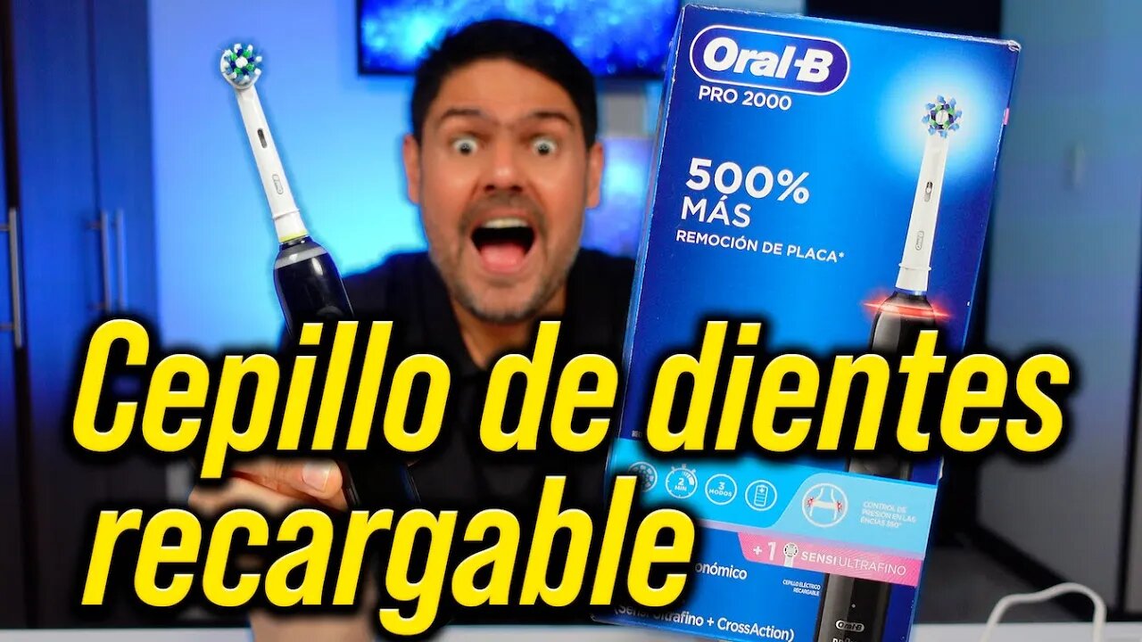 Oral B Pro 2000 - Cepillo de dientes ELECTRICO recargable - REVIEW