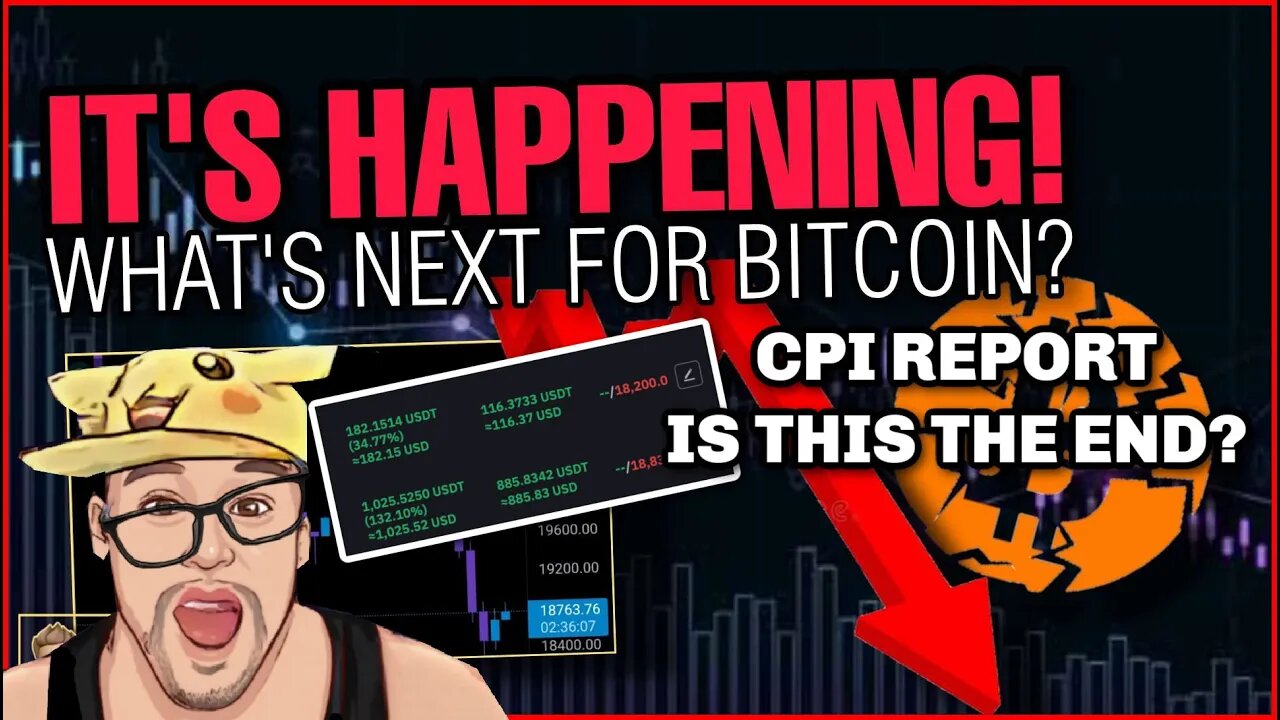 CPI REPORT | NY OPEN | LIVE BITCOIN TRADING & ANALYSIS