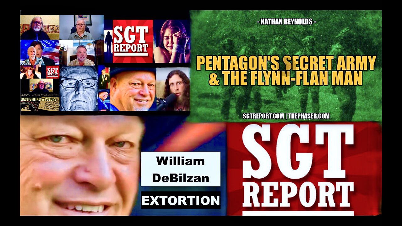 Nathan Reynolds Scott Bennett Victor Hugo Expose SGT Report Michael Flynn William DeBilzan Extortion