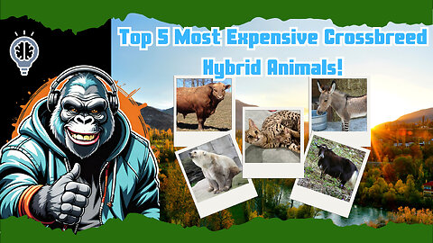 Top 5 Most Expensive Crossbreed Hybrid Animals!