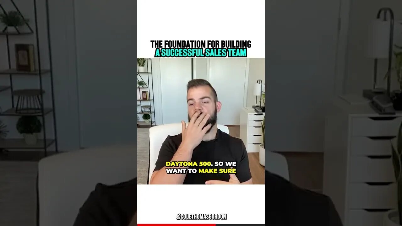 Successful Sales Team Foundations