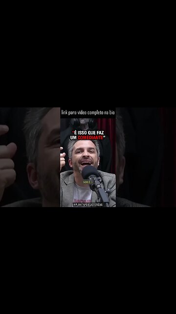 “TEM GENTE QUE NÃO AGUENTA…” com Bruno Motta | Planeta Podcast Comediantes #shorts