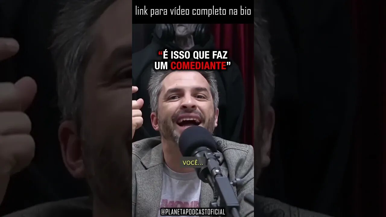 “TEM GENTE QUE NÃO AGUENTA…” com Bruno Motta | Planeta Podcast Comediantes #shorts