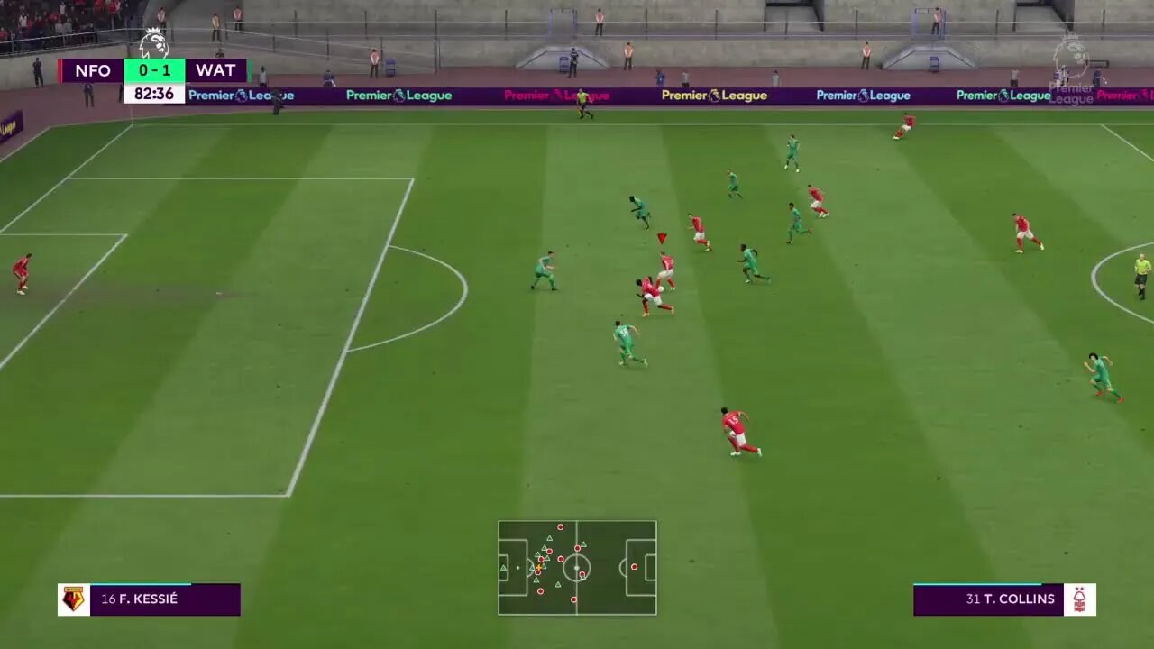 Nottingham Forest S:4 2021 - 2022 EPL Match 35 VS Watford (18-10-6)