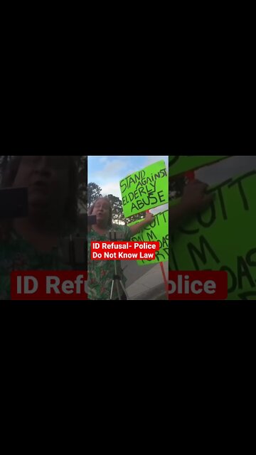100,000 Percent ID Refusal - Police Do Not Know Law #shorts #1stamendment #idrefusal #ford