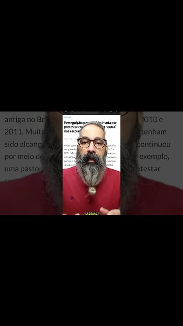 Pastora intimada por protestar contra pronome neutro #shorts #deus #jesus #igreja #cristão