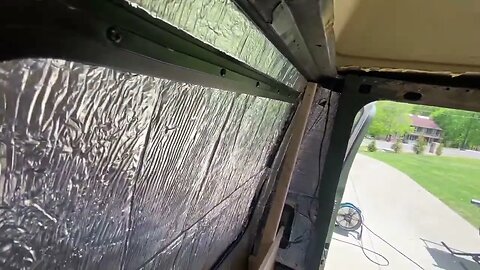 Installing cedar panel walls and wool insulation in the ‘69 Ford Campervan