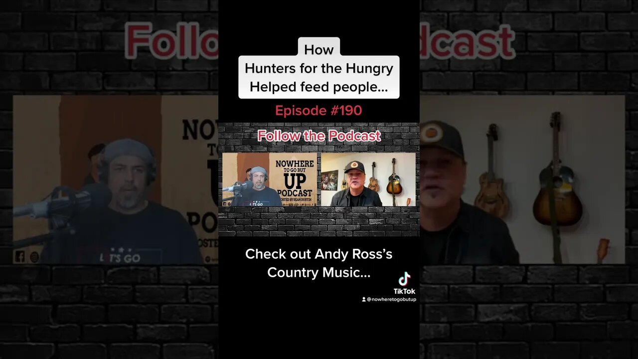 Hunters For The Hungry: Andy Ross Describes His Connection To Hunting…