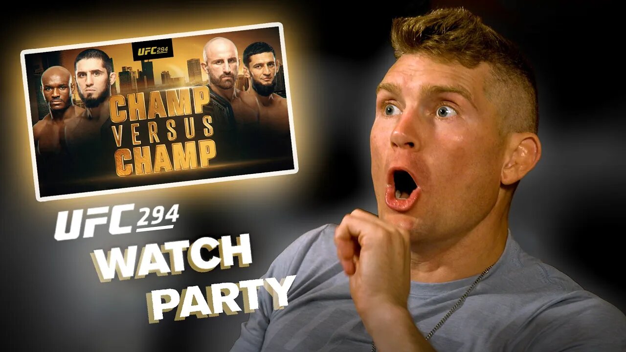 Stephen 'Wonderboy' Thompson Reacts to UFC 294 | UFC Watch Party