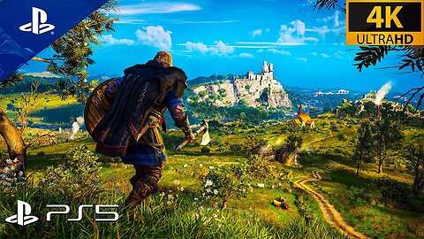 ASSASSIN'S CREED VALHALLA LOOKS ABSOLUTELY AMAZING on PS5 | Best AC Game Ever Made!? 4K 60FPS HDR