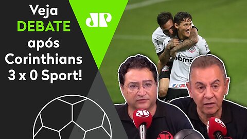 "O Corinthians SUPEROU o 4 a 0 do Palmeiras e TÁ NA BRIGA!" Veja DEBATE após 3 a 0 no Sport!