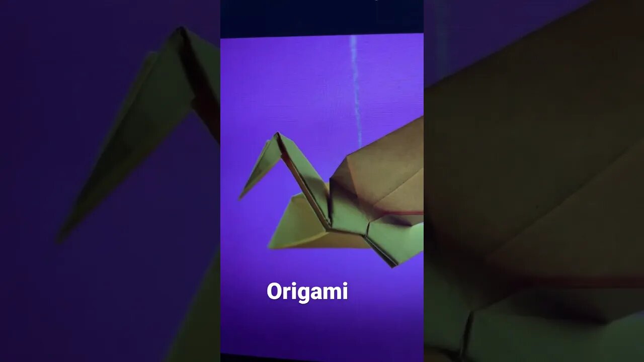 Origami Crane - Paper Craft Tutorials Coming Soon