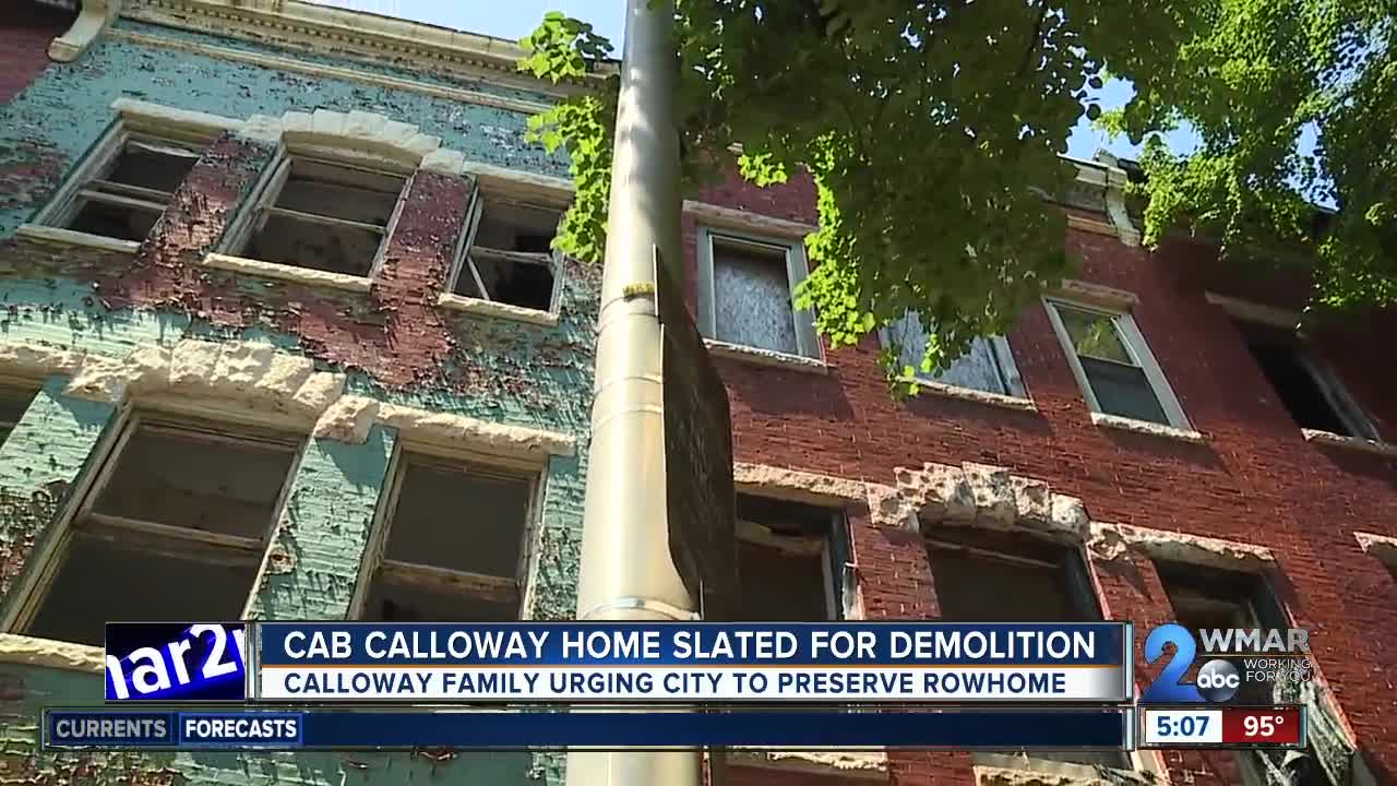 Cab Calloway home slated for demolition