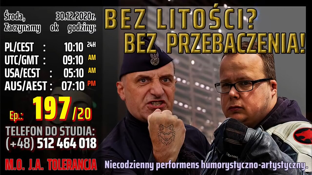 BEZ LITOŚCI? BEZ PRZEBACZENIA! - Olszański, Osadowski NPTV (30.12.2020)