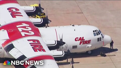 California adds coast guard plane to wildfire fleet