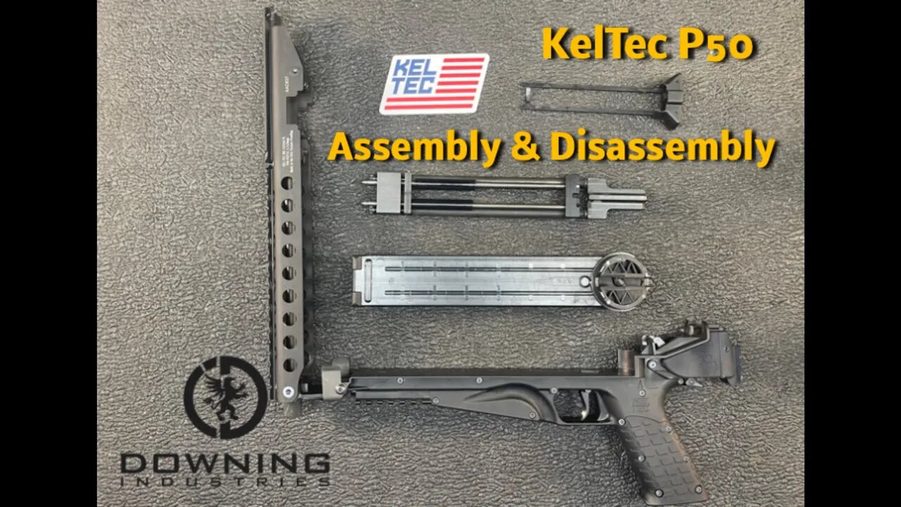 KelTec P50 Disassembly and Reassembly