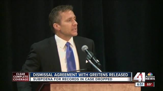 Greitens team admits prosecutors had sufficient evidence in dismissal agreement