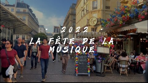 LA FÊTE DE LA MUSIQUE 2022 À PARIS