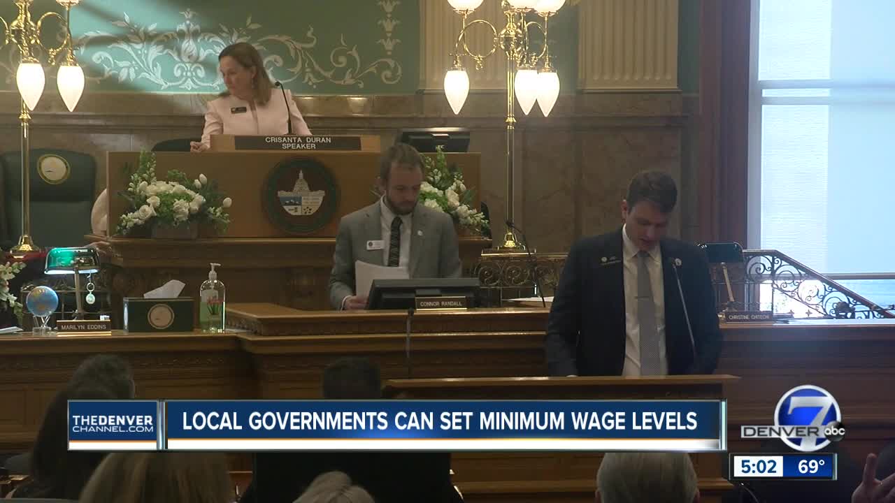 Bill to allow local control of minimum wage standards passes Colorado legislature