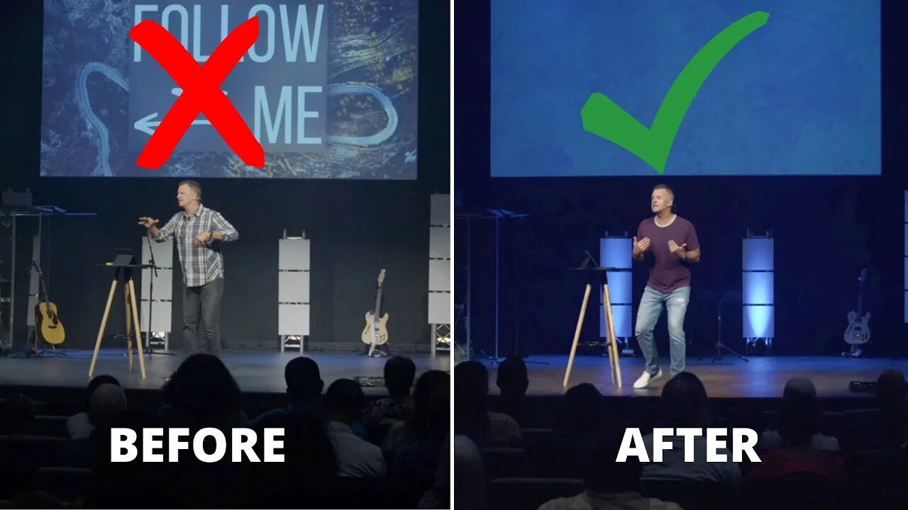 Church Lighting Makeover