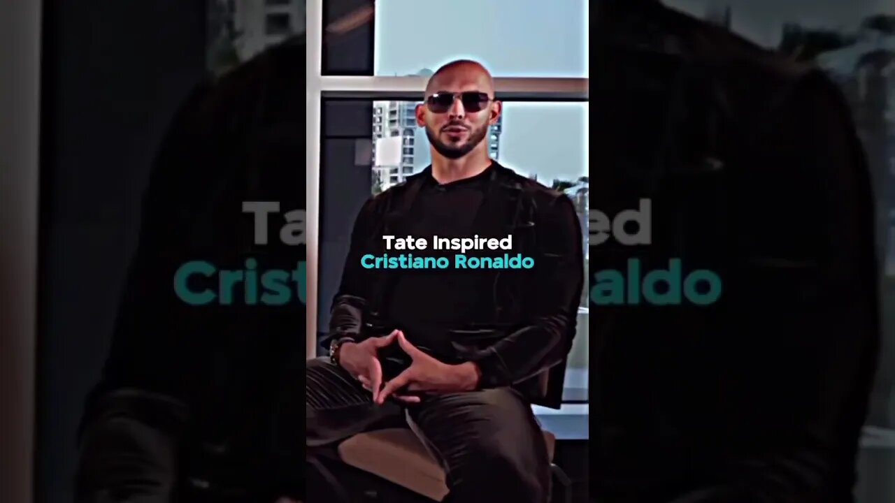 Andrew Tate inspired Cristiano Ronaldo, #andrewtate #cristianoronaldo #topg #ronaldo #cr7