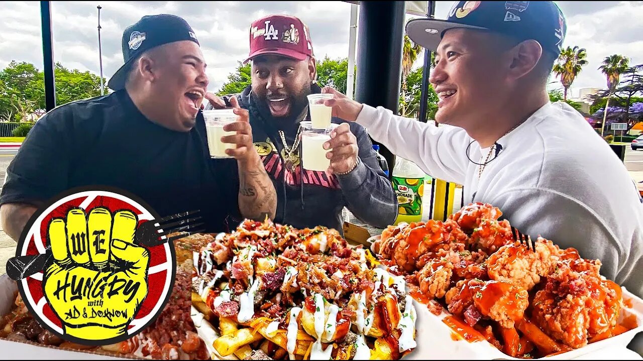 AD & China Mac Squash Their Beef & Eat at The Craziest Fry Spot in LA