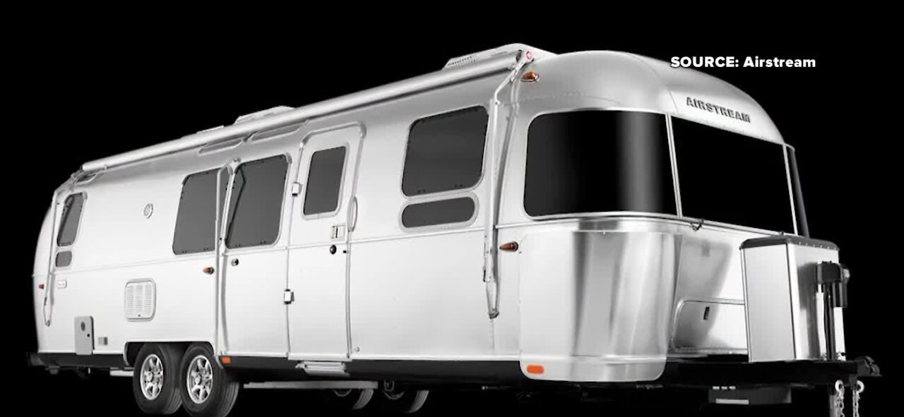 Airstream updates trailers to accomodate working from home