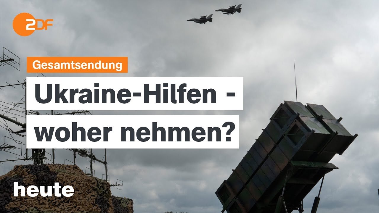 heute 19:00 Uhr vom 19.08.2024 Unklarheit zu Ukraine-Hilfen, Offensive in Kursk, Mehr Straftaten