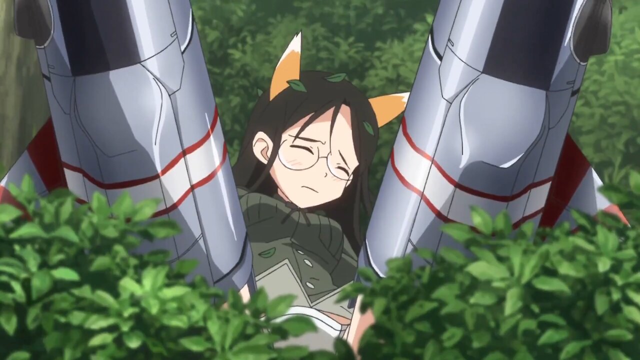 Strike Witches 2 - a witch crash-lands