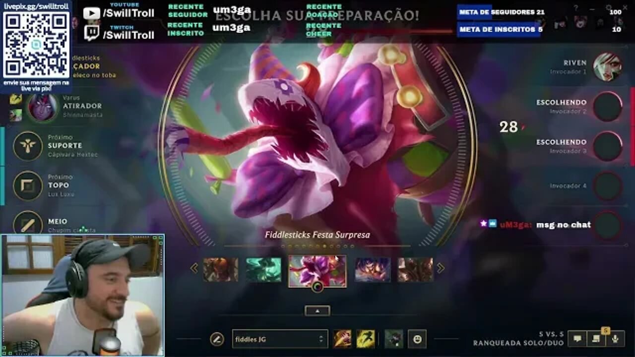 🔴 Live rumo ao GOLD rapidao