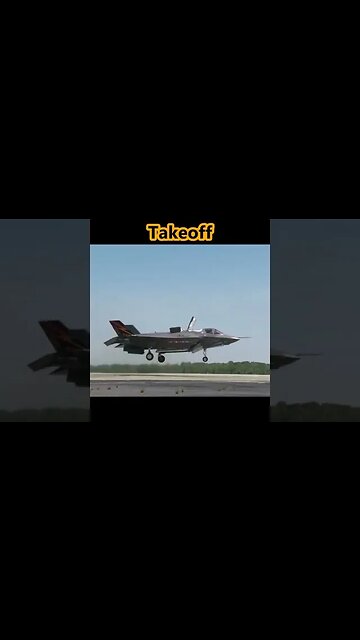 Watch F35 #FighterJet #Flight Takeoff and Landing #VTOL #Pilot #Aviation