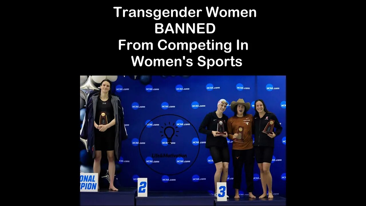 Transgender Women BANNED From Competing in Women's Sports 😱 - Lia Thomas Affected By This?