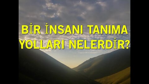 #menkıbe EN GÜZEL MENKIBELERDEN BİR BÖLÜM / "BİR İNSANI TANIMA YOLLARI NELERDİR?"