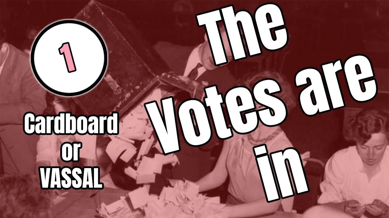 Cardboard or VASSAL? : The Votes are IN!