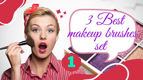 3 Best makeup brushes set || #Shorts1 #beauty tech #makeup #brushes #makeup_set