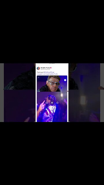 When you get the shoutout from President Trump 🇺🇸