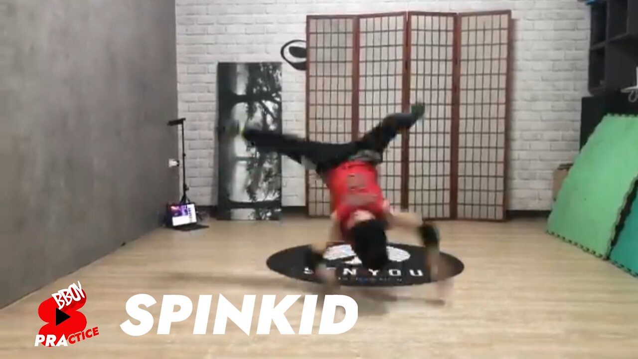 BREAK DANCE 2021 - BBOY SPINKID - 6 years PRACTICE CRASH